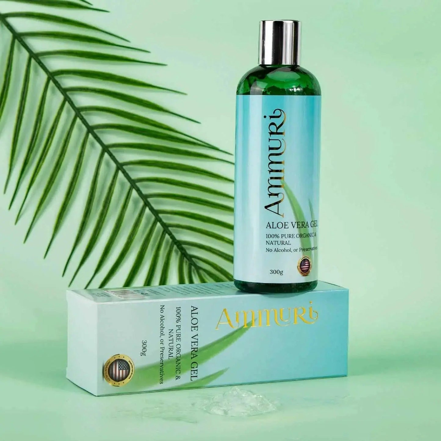 Ammuri Organic Aloe Vera Gel for Radiant Skin Care-1