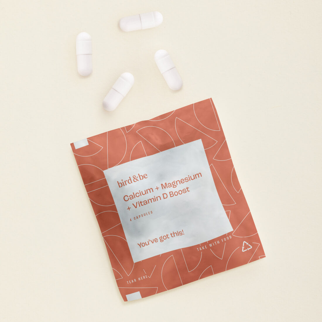 Calcium + Magnesium + Vitamin D Boost by Bird&Be-1