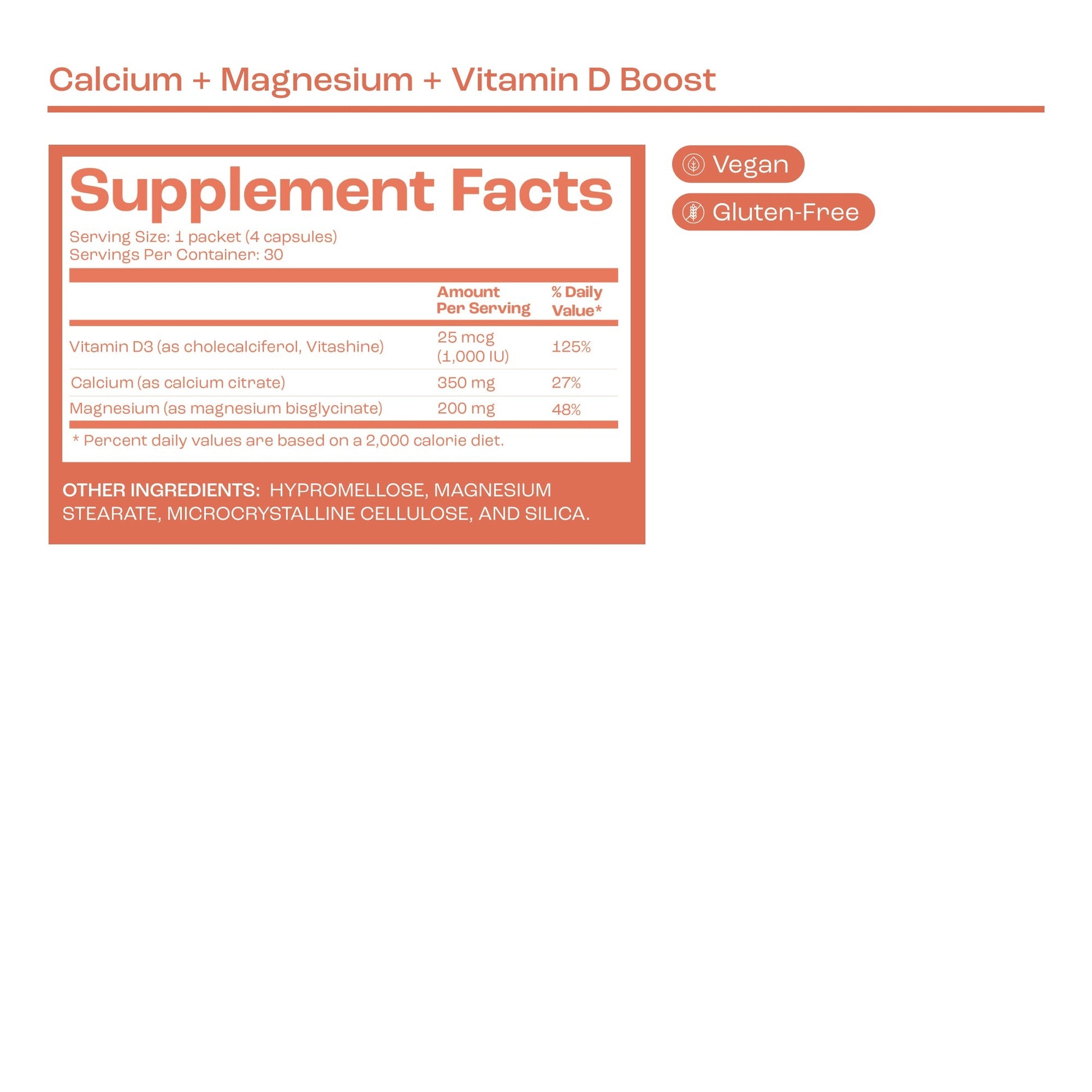 Calcium + Magnesium + Vitamin D Boost by Bird&Be-2