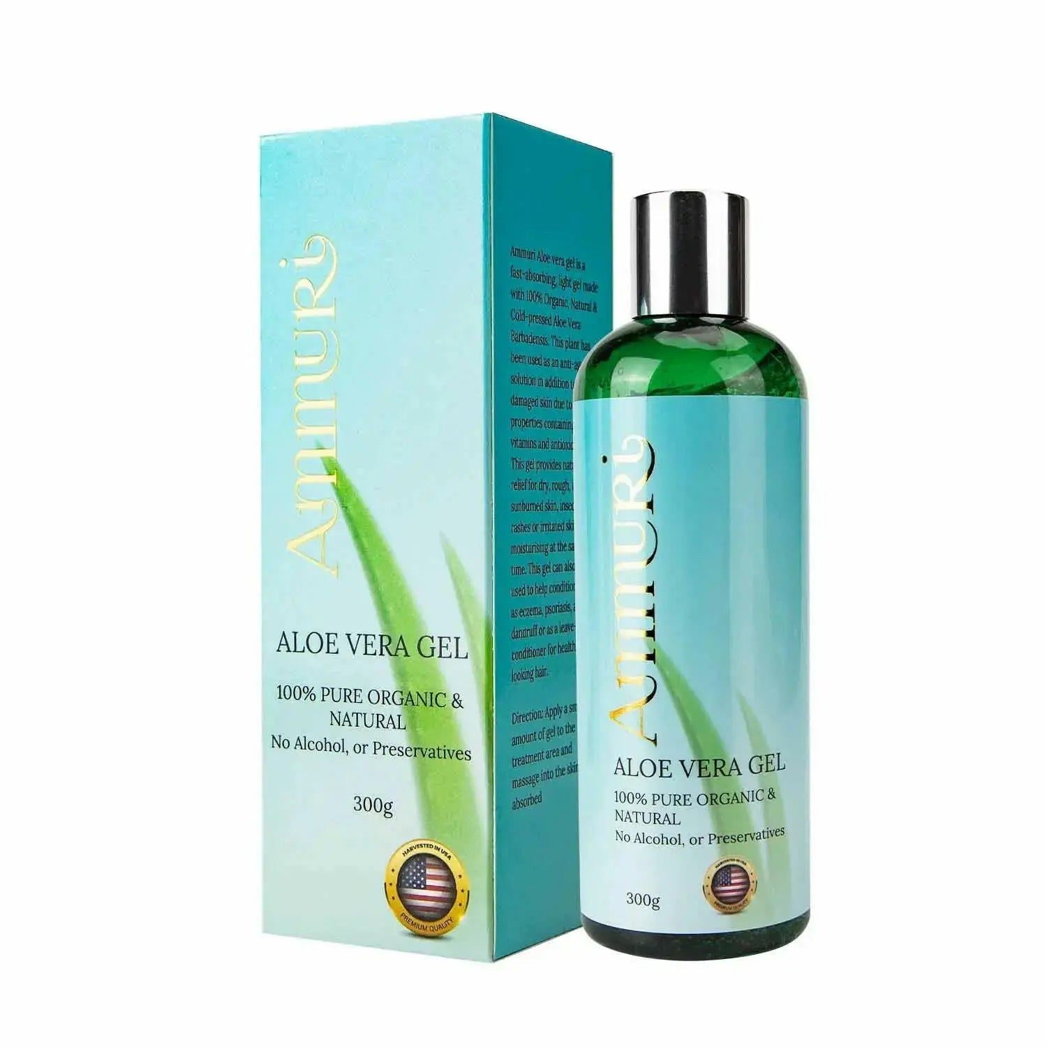 Ammuri Organic Aloe Vera Gel for Radiant Skin Care-4